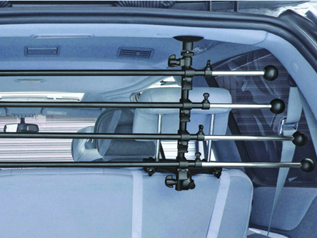 deluxe headrest dog guard