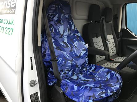 blue camo seat waterproof